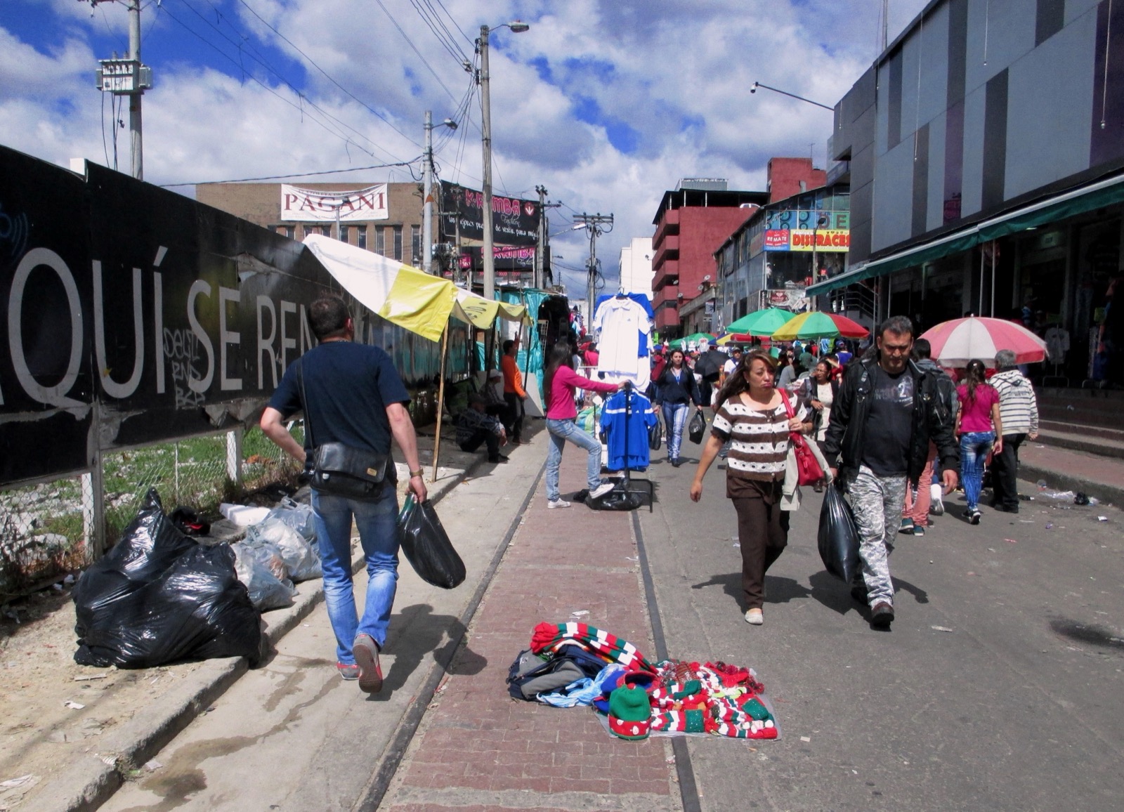 Pasaje urbano de Bogota